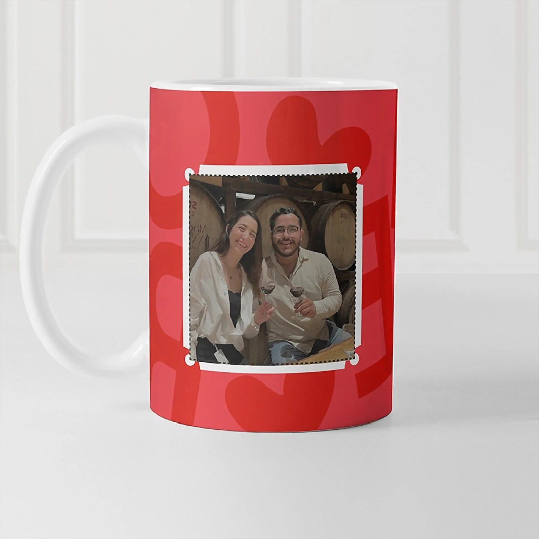 Personaliza taza con foto diseño "Te quiero" 15oz 22791-P