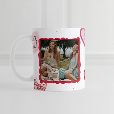 Personaliza taza con foto diseño "Dulce Amistad"  15oz 22793-P