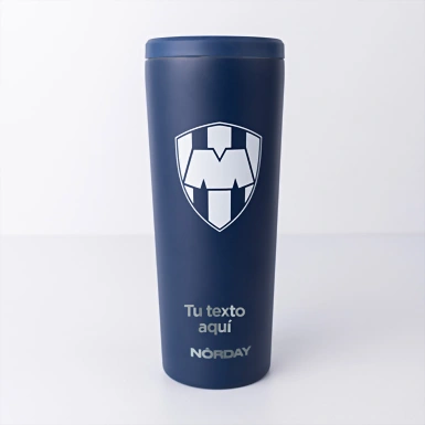 Personaliza termo bloom azul 25oz Rayados Norday 22929-P