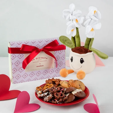 Regalo con Peluche y Botanas 22985