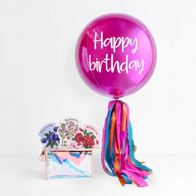 Tonymoly Mask Trio with Magenta Orbz Balloon 23045