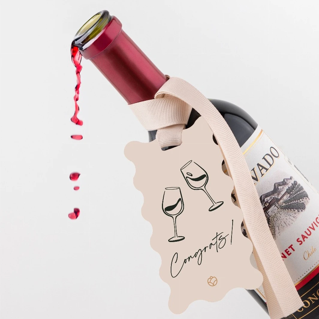 Vino con Distintivo Congrats 23177