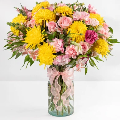 Arreglo Codorniz Con Rosas Rosas 23313