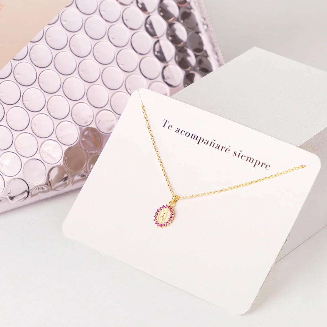 Rosa Gitana Virgin Necklace 23422