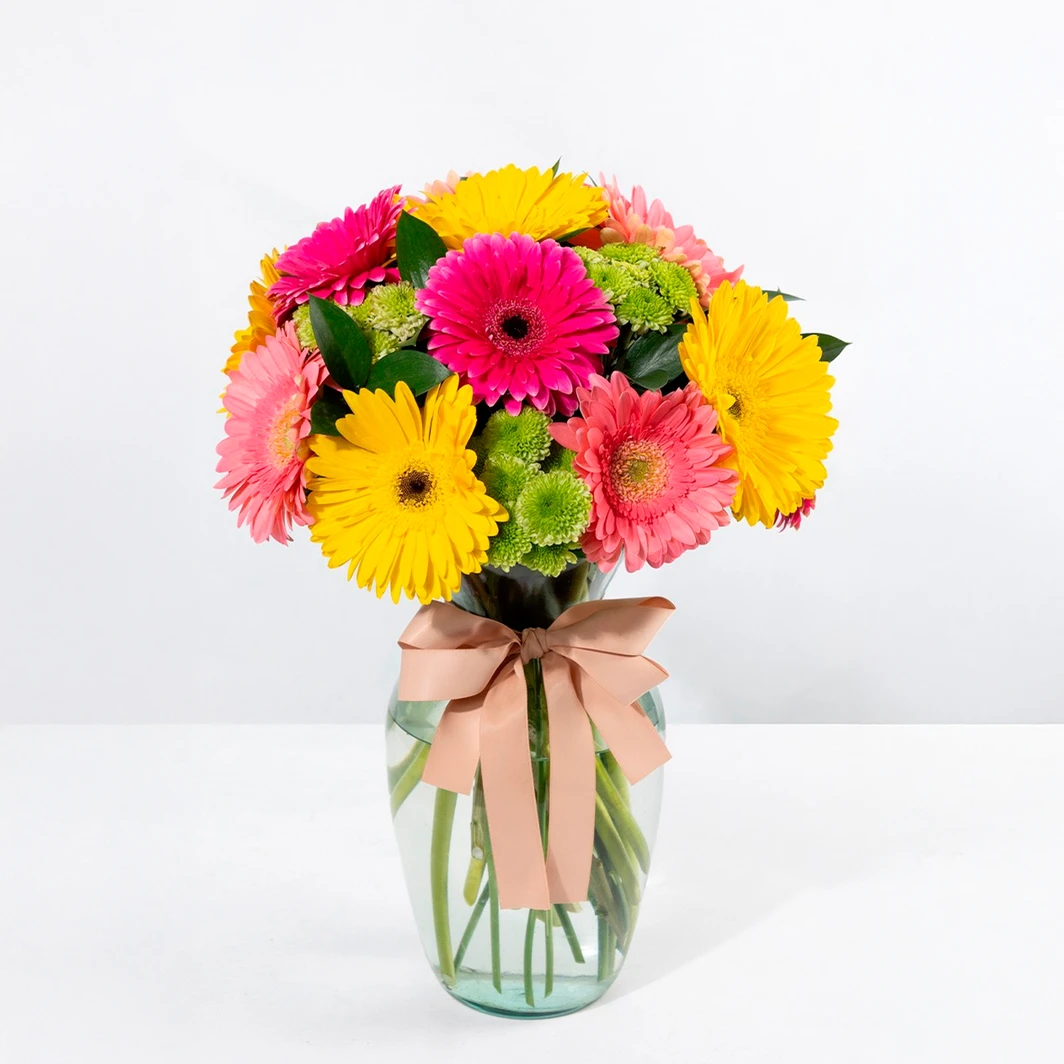 Colorful Gerbera Arrangement 23450