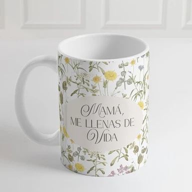 Personalized Mug "Mom you filled me of life" 15oz 23614-P