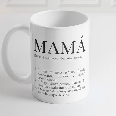 Personaliza taza diseño "Definición de mamá" 15oz 23617-P