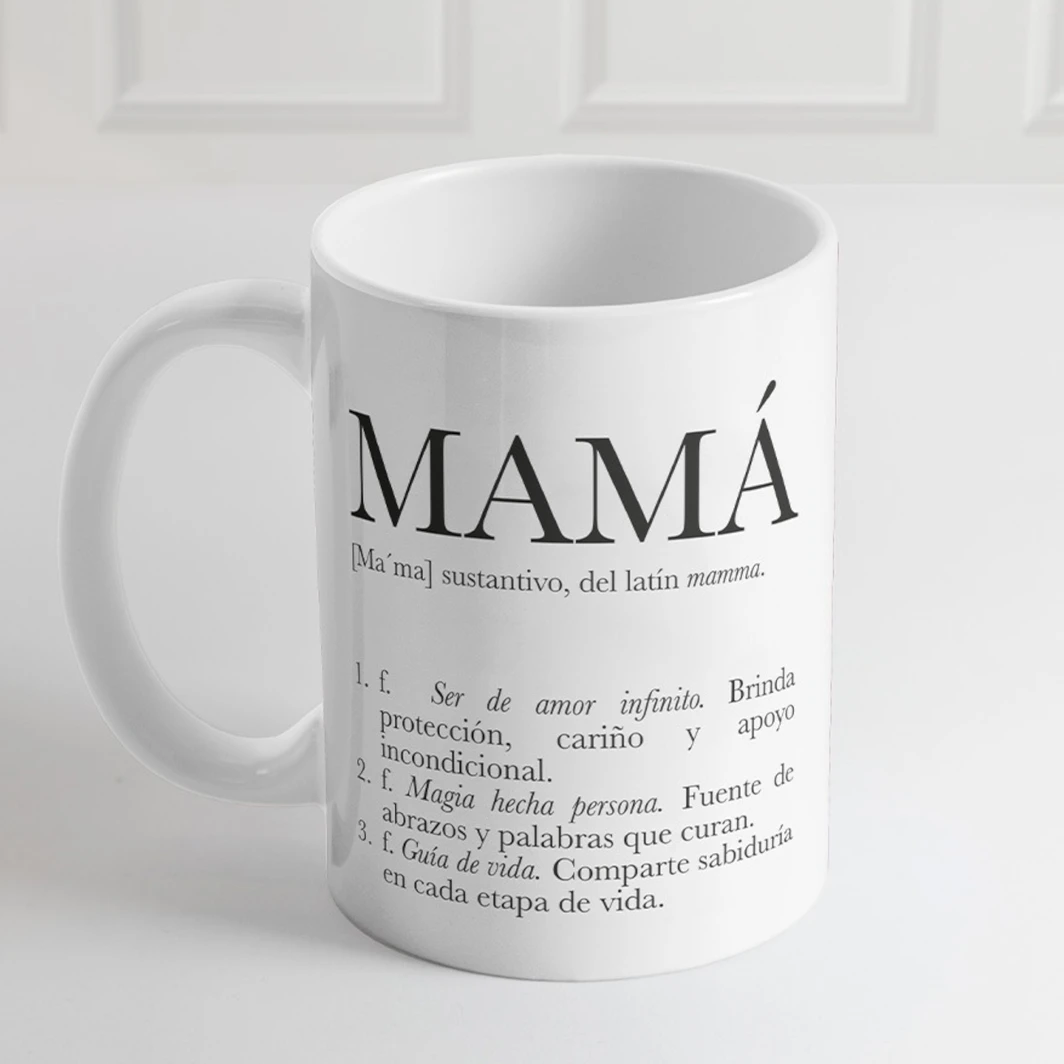 Personaliza Taza "Definición de Mamá" 15oz 23617-P