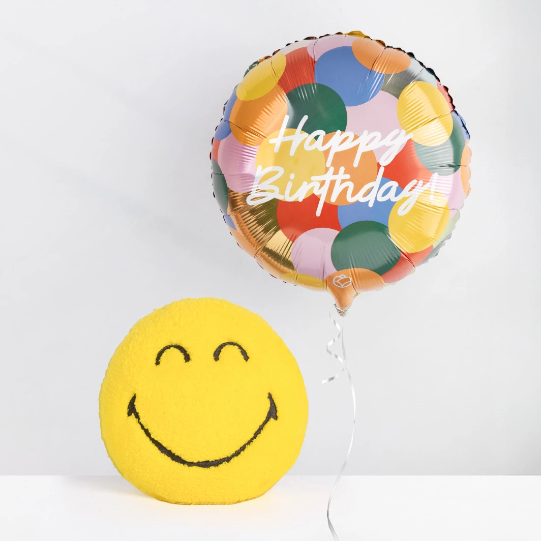 Cojín SMILEYWORLD® con Globo Cumpleaños 23985
