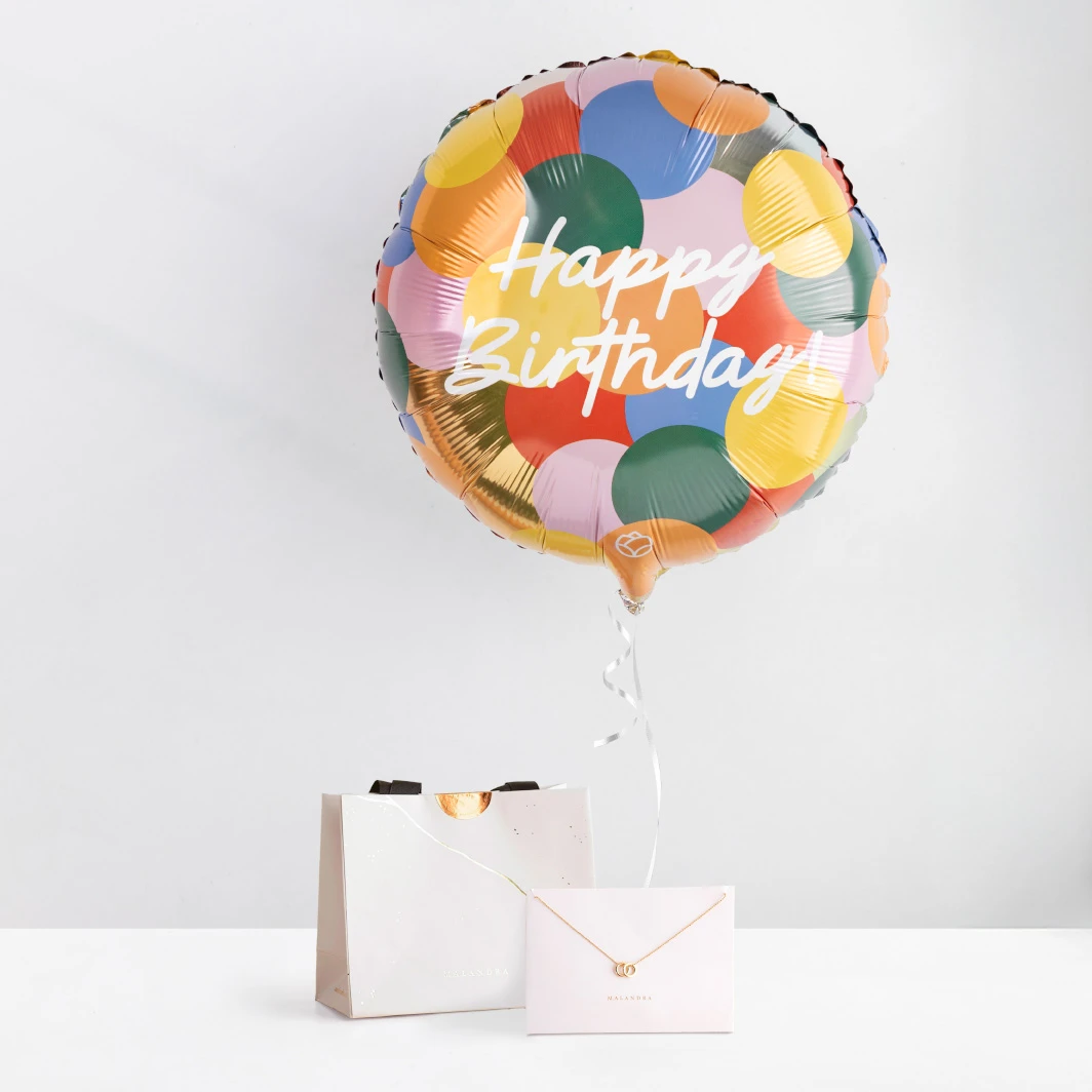 Ahava Malandra Necklace with Birthday Balloon 23986