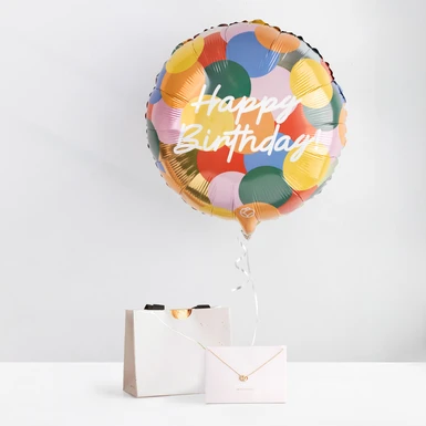 Collar Ahava Malandra con Globo Cumpleaños 23986