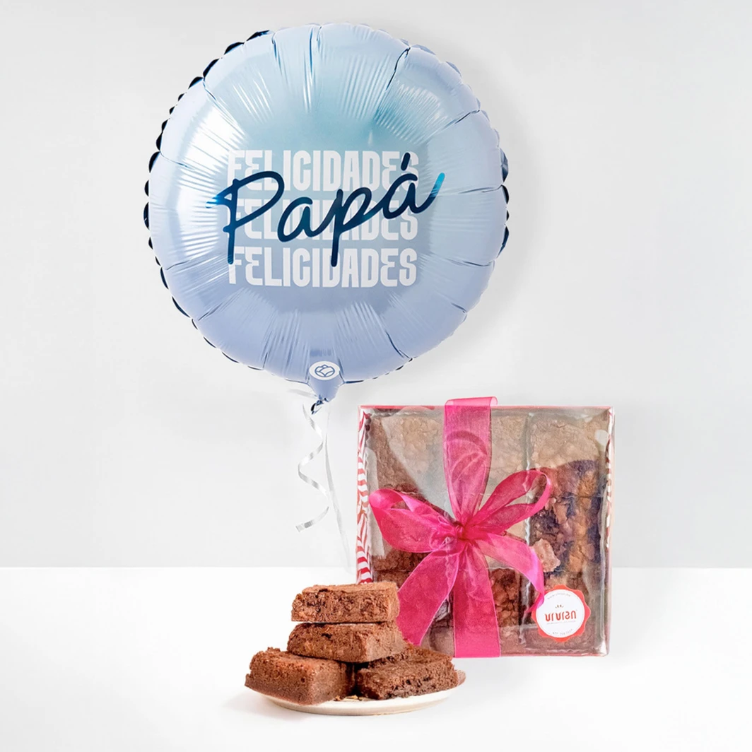 Brownies con Globo Papás 24184