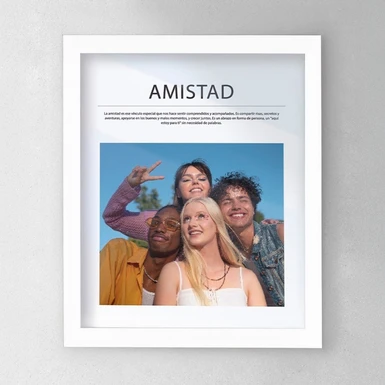 Marco Amistad Grande Blanco 24237-P