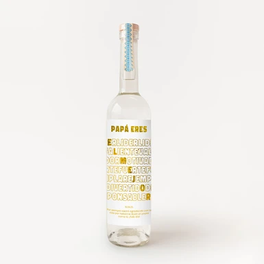 Personaliza Mezcal 400 conejos con etiqueta "Papá eres el mejor" 24296-P
