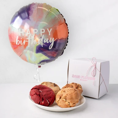 Galletas  con Globo "Happy Birthday" 24363