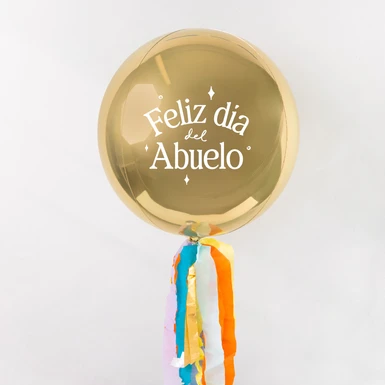 Globo Esfera "Feliz Día del  Abuelo" 24429
