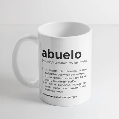 Personaliza Taza Diseño ”Definición de Abuelo” 24476-P