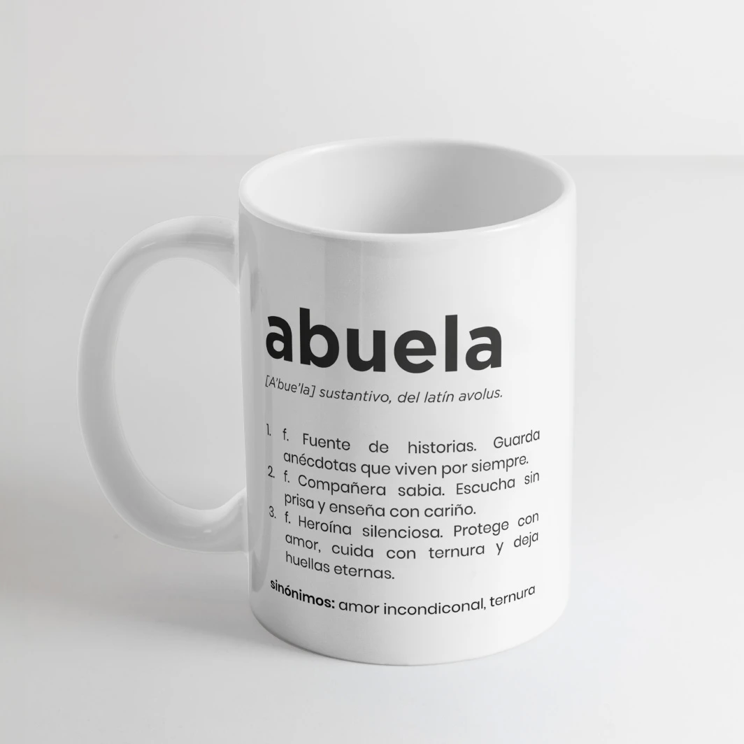 Personaliza Taza Diseño ”Definición de Abuela” 24477-P