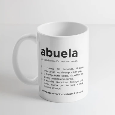 Personaliza Taza Diseño ”Definición de Abuela” 24477-P