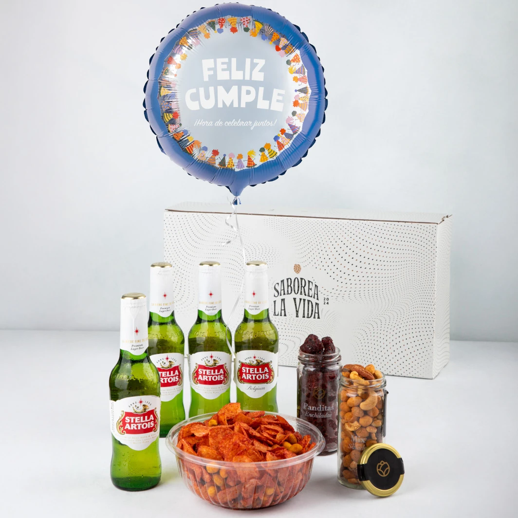 Kit Cumpleaños Cerveza y Botanas 24529