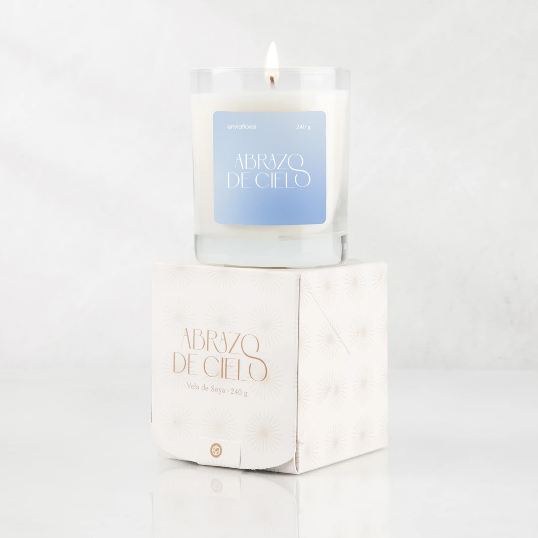 Vela Abrazo de Cielo 240 gr 24573