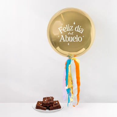 Brownies Dolce Duo con Globo Esfera 24597