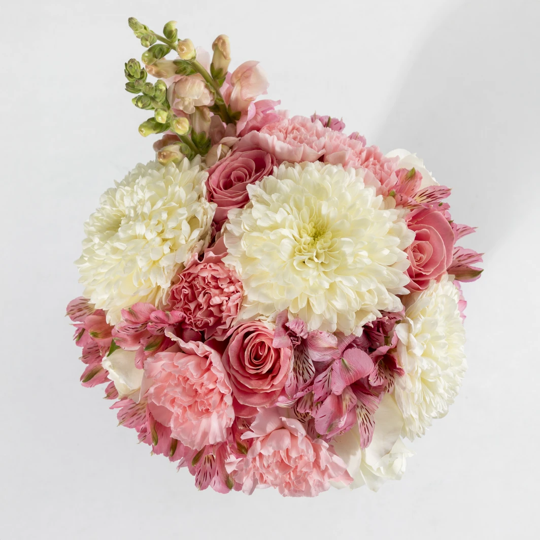 Pensando en ti con Rosas y Claveles 24608