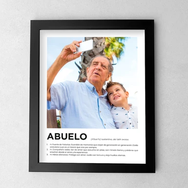 Marco Personalizado Abuelo 24610-P