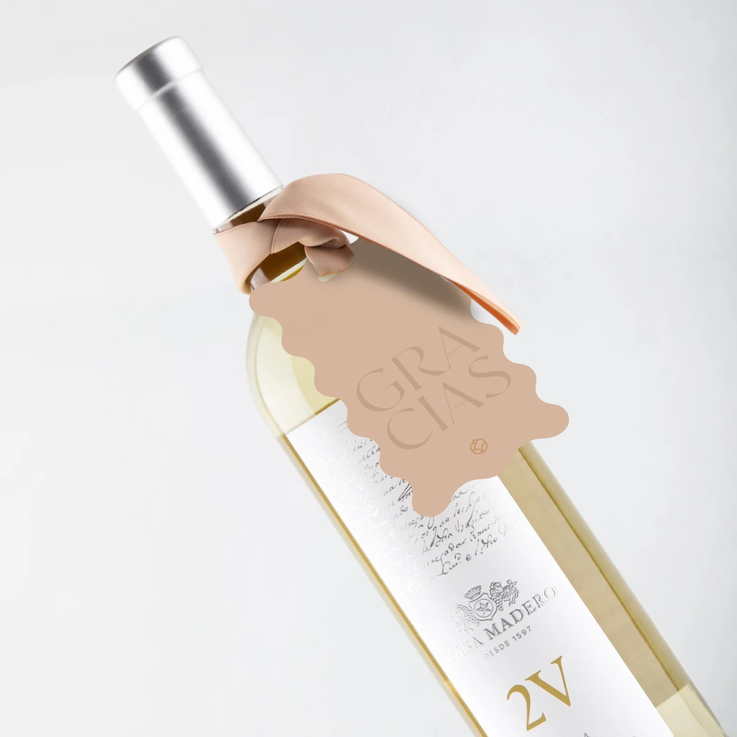 Vino con Distintivo Gracias 24642