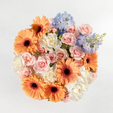 Ramo de Gerberas y Mini Rosas 24731