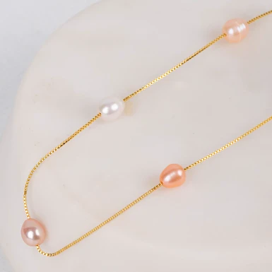 Collar de Nueve Perlas La Perla 24878