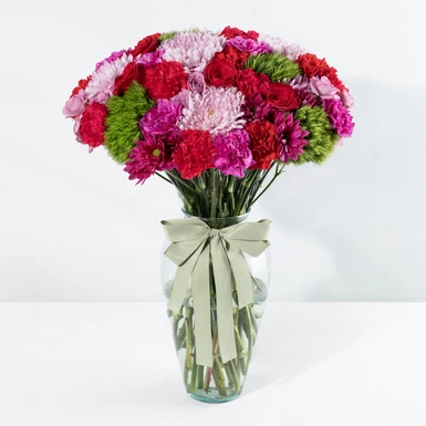 Arreglo de Rosas y Margaritas Combinadas 24886