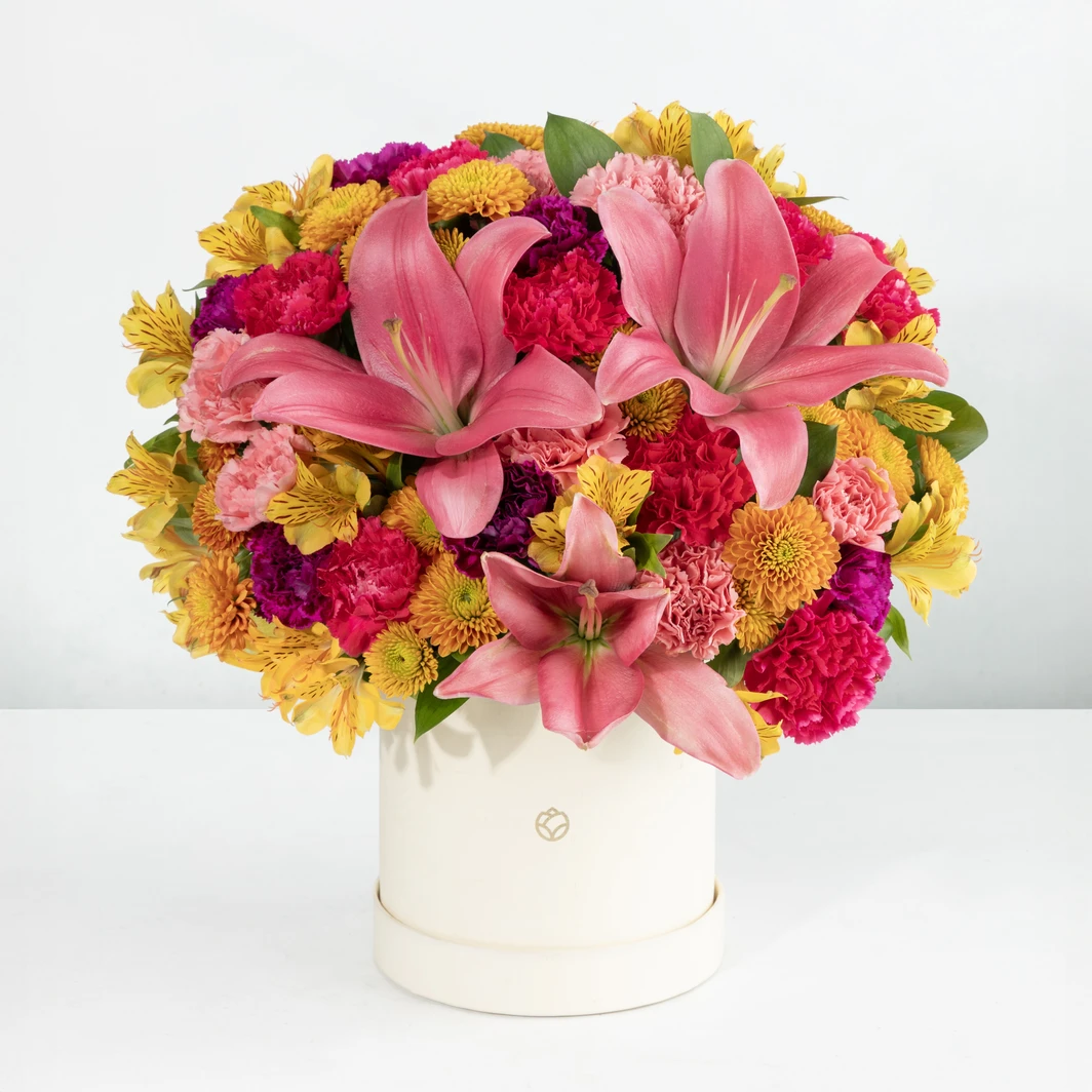 Arreglo de Lilys y Claveles 24889