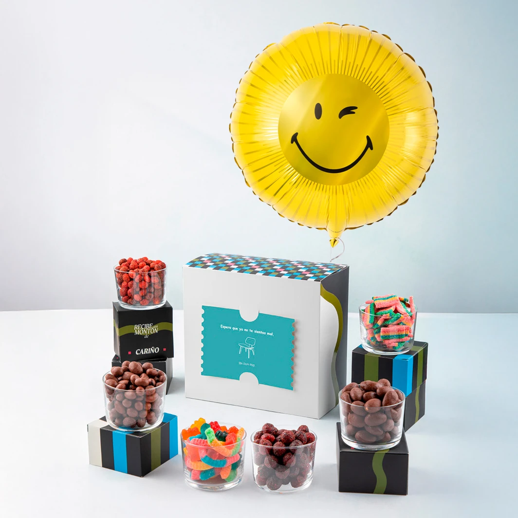 Ya no te sientas mal y Globo SMILEYWORLD® 24941