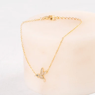 Pulsera  "Siempre contigo" Colibri Rosagitana 24958