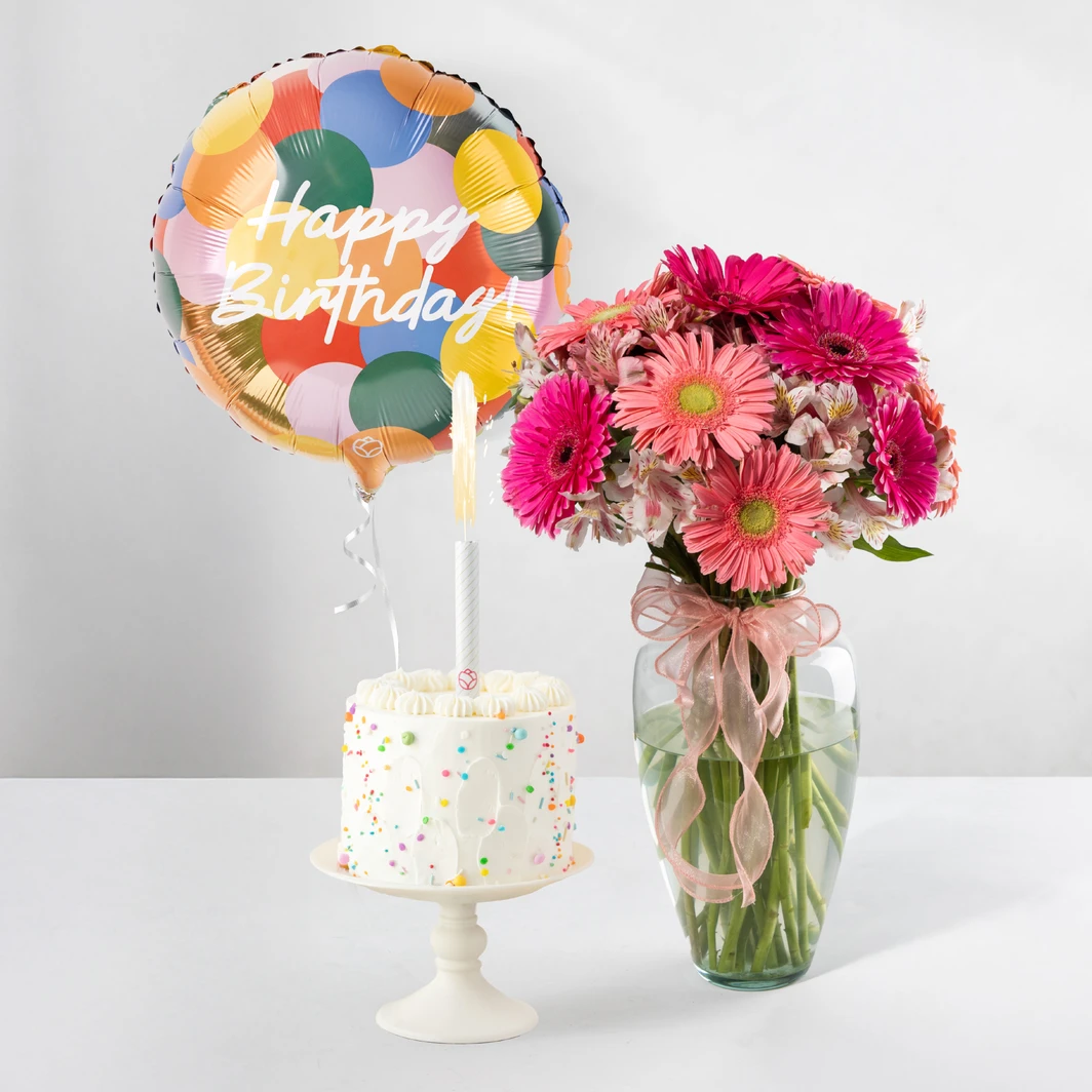 Kit cumpleañero Gerberas 24969