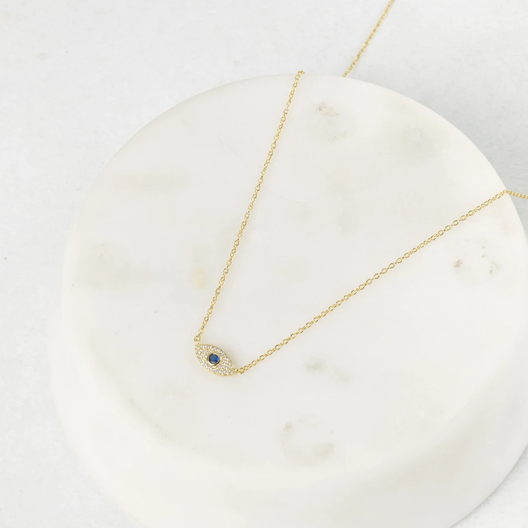 Collar Eye Dorado Amalaya 25069