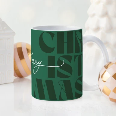 Personaliza Taza Diseño "Merry Christmas" 25161