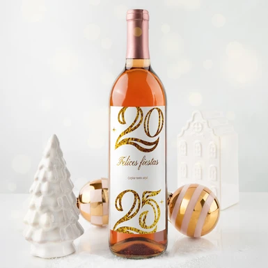 Personaliza Vino Beringer con etiqueta "2025" 25227