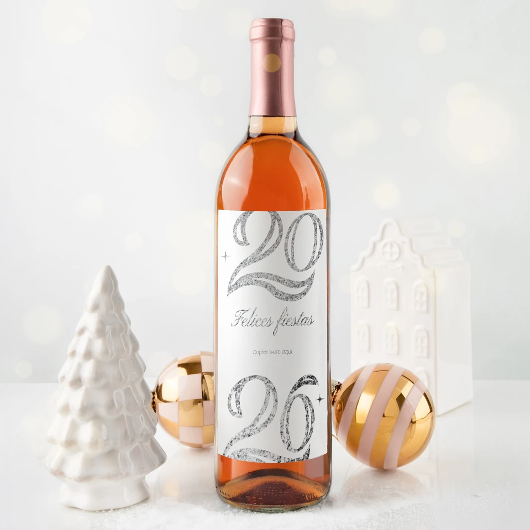 Personaliza Vino Beringer con etiqueta "2026" 25234