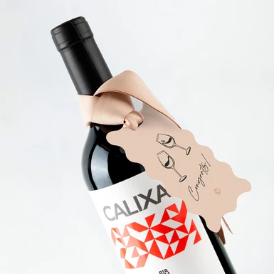 Vino Tinto Calixa con Distintivo Congrats 25439