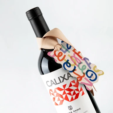 Vino Tinto Calixa con Distintivo Feliz Cumpleaños 25441