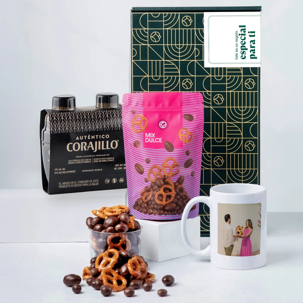 Corajillo con Taza y Bolsa Mix Dulce EF Regalo Especial 25515-P