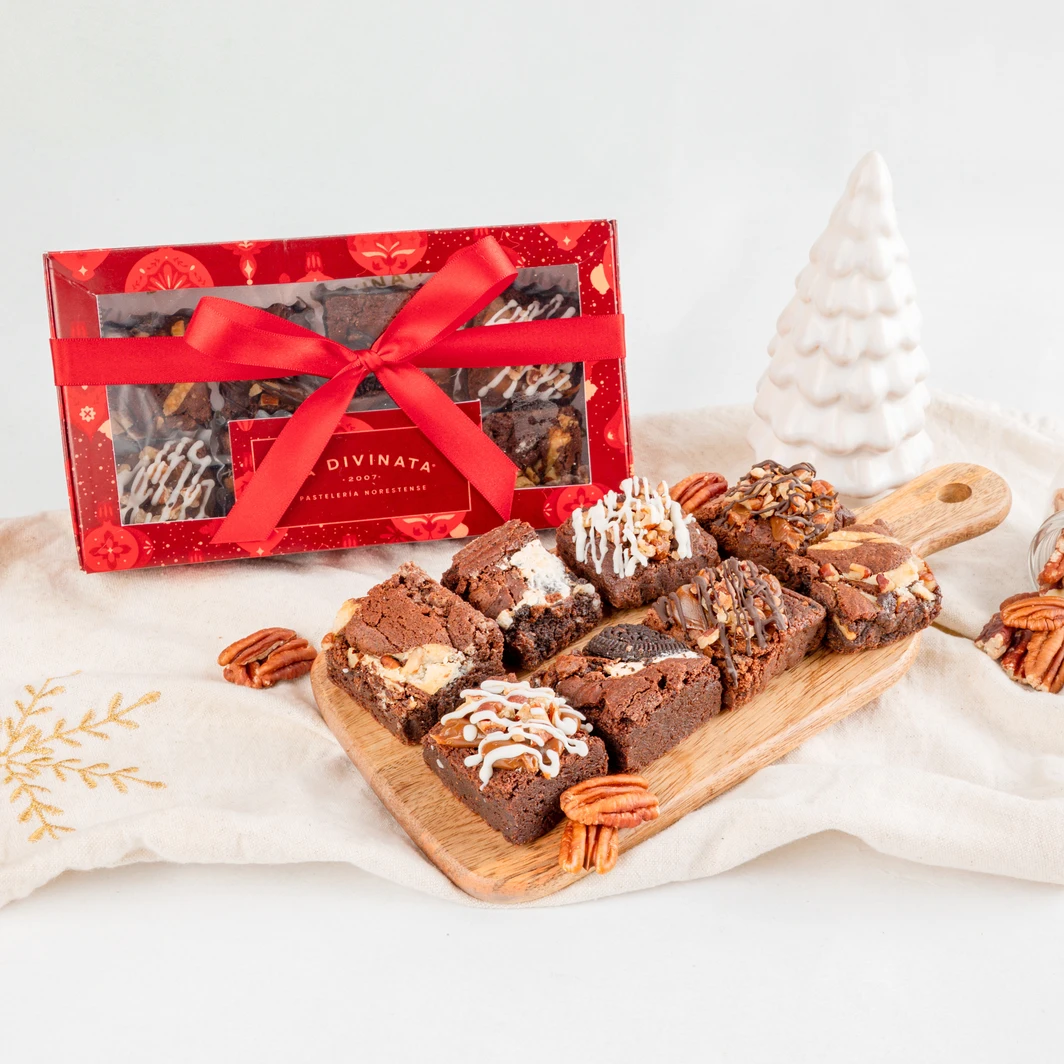La Divinata Christmas Mini Brownies 25651