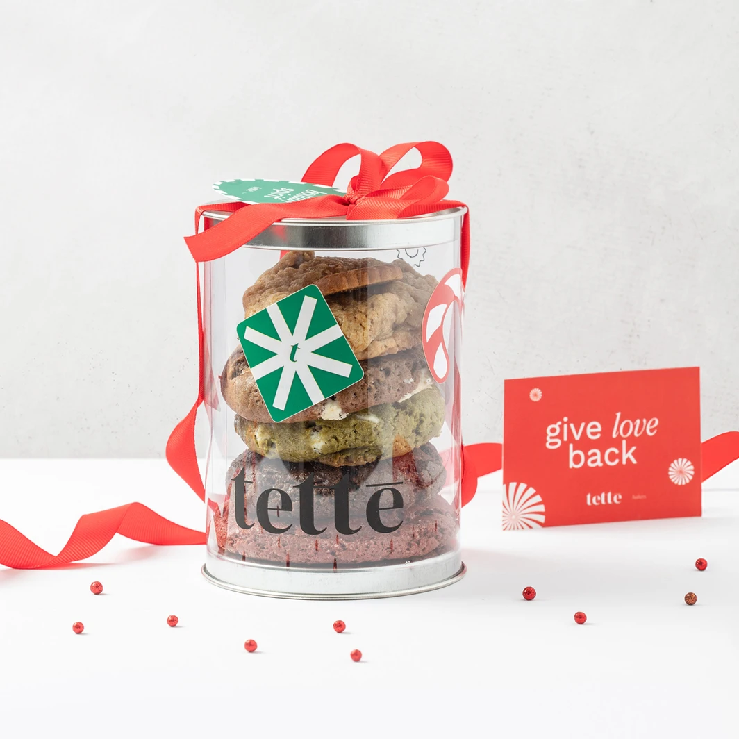 Cilindro Galletas Navideñas Tetté Bakers 25700