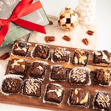 Mini Brownies Navidad 15 pzs La Divinata 25702