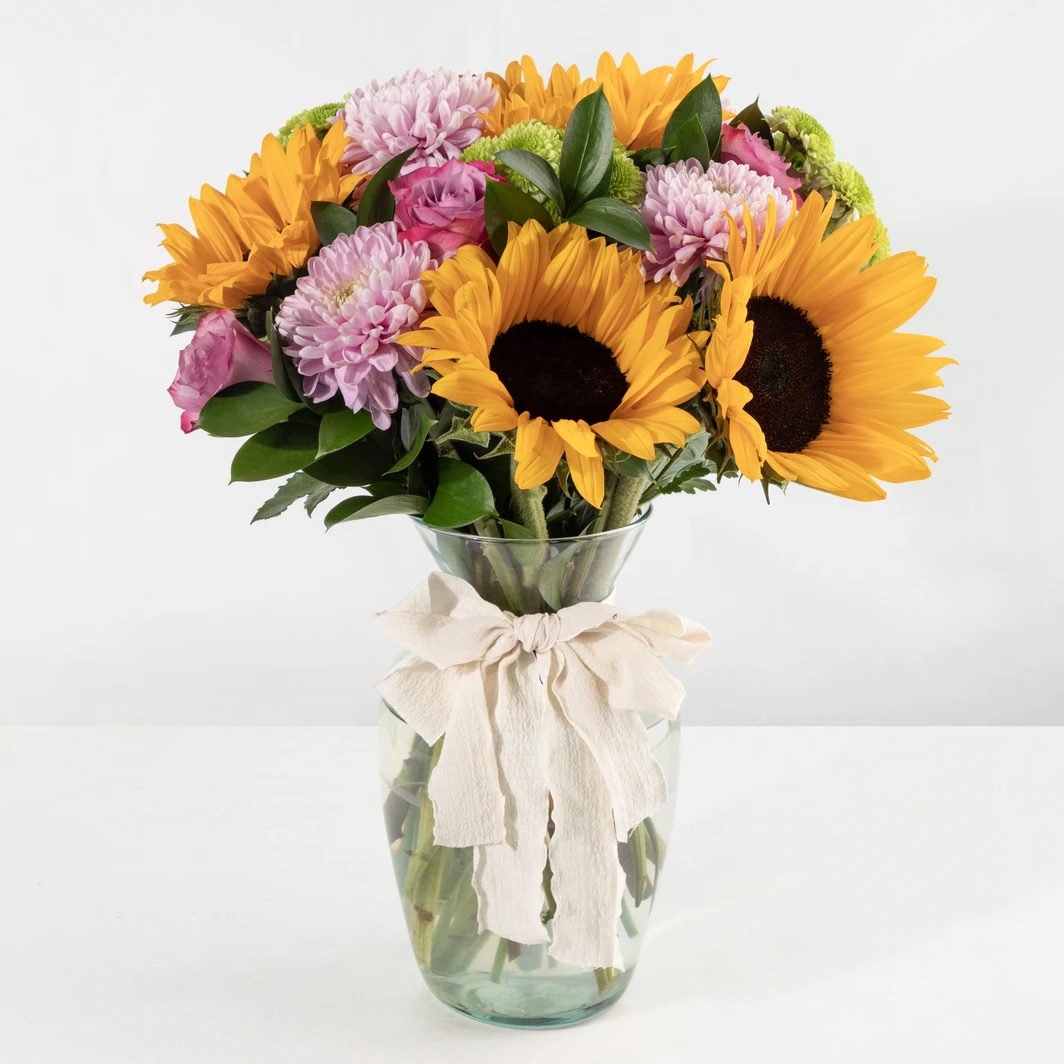 Arreglo de Girasoles y Margaritas 25796