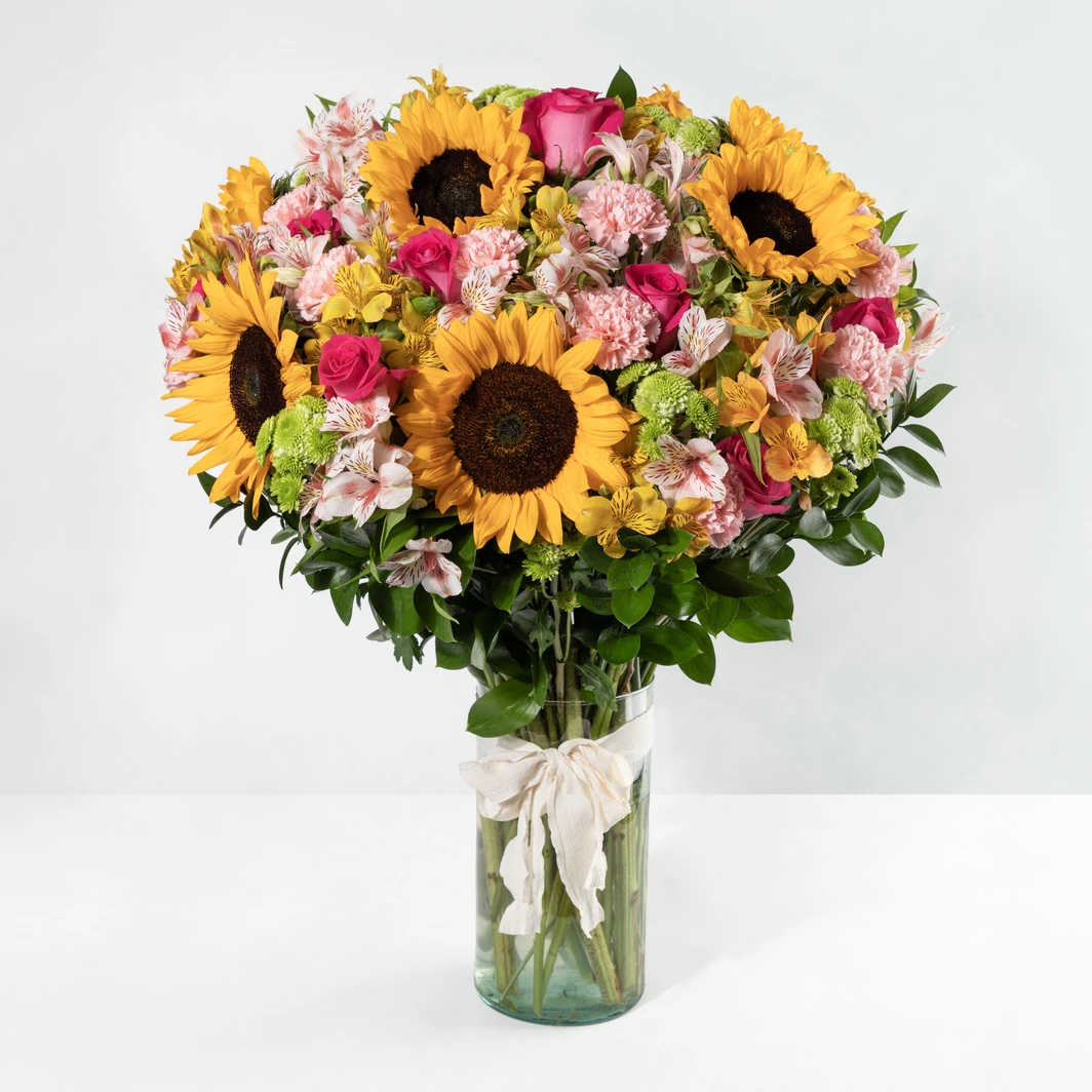 Arreglo de Girasoles y Margaritas 25798