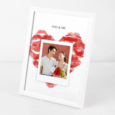 Personaliza Marco Grande Blanco "You And Me" 25812-P