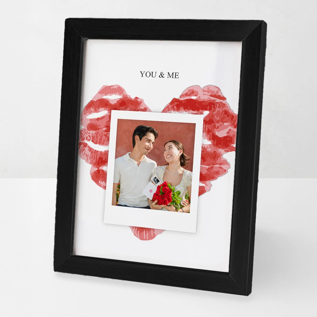 Personaliza Marco Chico Negro "You And Me" 25813-P